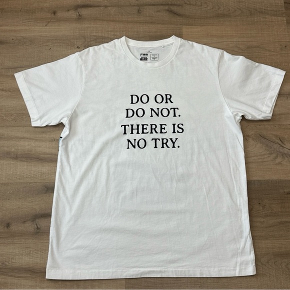 Uniqlo X Star Wars XL Yoda Backpack T-Shirt Nigo Master of Graphics Do or Do Not - Picture 3 of 7